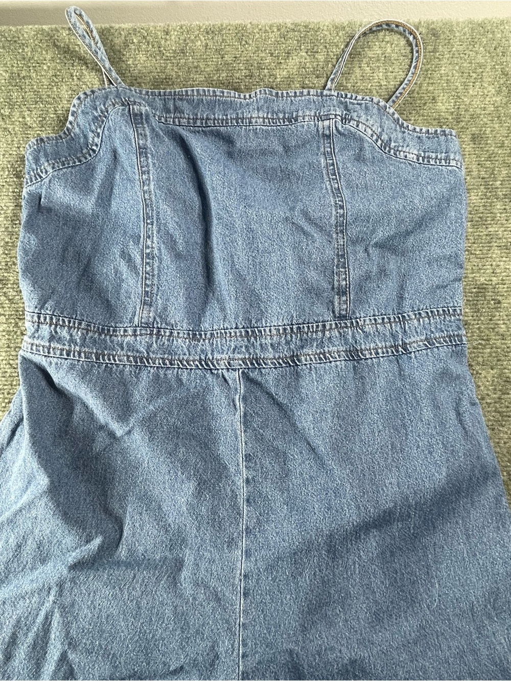 lilt Light Blue Denim‎ jumpsuit  XL(14/16) - Picture 3 of 13